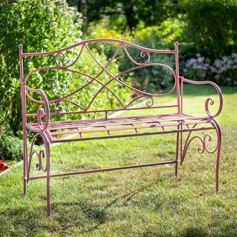 Ascalon - Pink Folding Bench