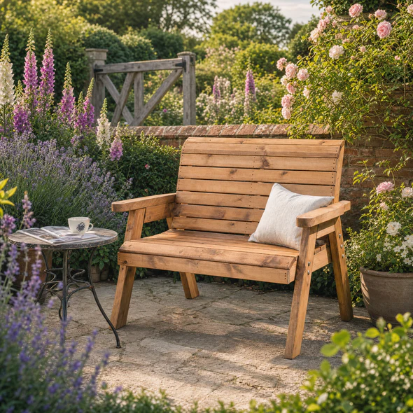 Traditional 2 Seater Bench